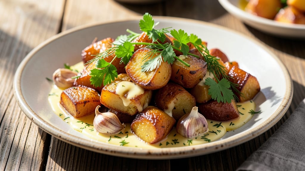 Armenian Potato Recipe: Herbed Butter and Garlic Roasted to Perfection