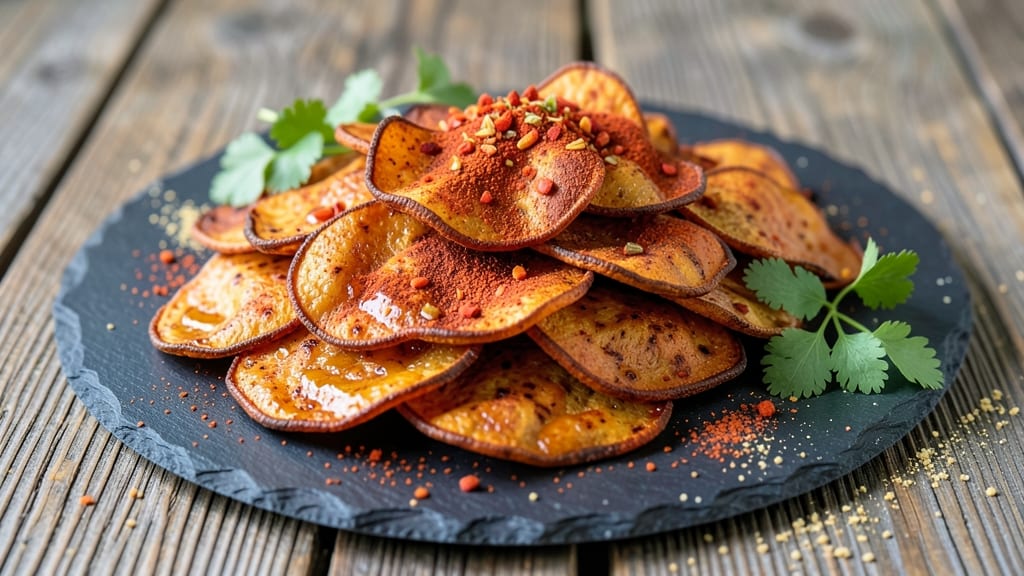 Spicy Sweet Potato Chips Recipe: Smoky Paprika Crunch Without the Oil Splash