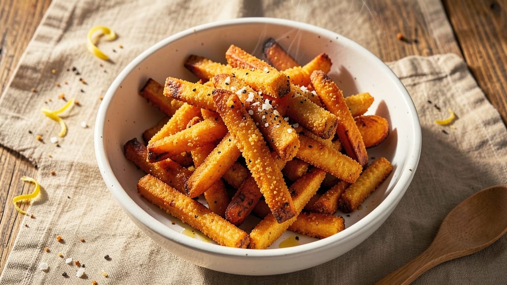 Battered Sweet Potato Fries Recipe: Crispy Gold and Airy Bite Every Time