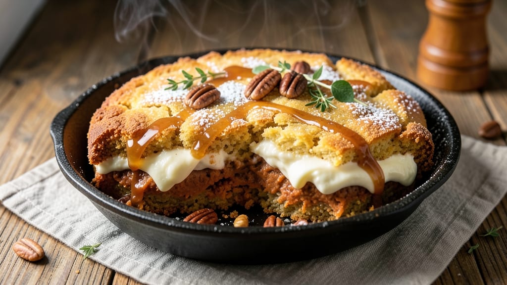 Sweet Potato Cheesecake Cornbread Recipe: Nutmeg-Kissed Crust Meets Gooey Cheesecake Core