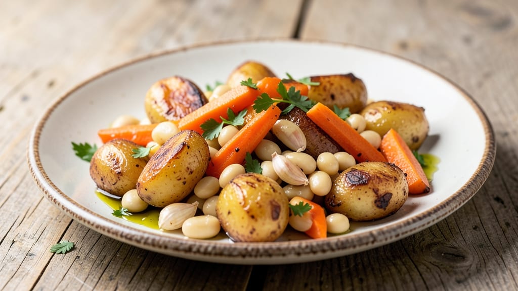 Beans Carrot Potato Recipe: One-Pan Hearty Harvest Roast