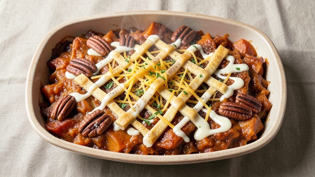 Taylor Swift-Inspired Sweet Potato Casserole Recipe: Nutmeg-Kissed Crust Meets Gooey Cheese Bliss