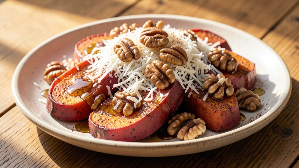 Sweet Potato Pecan Coconut Recipe: Crunchy Tropical Bites in 25 Minutes