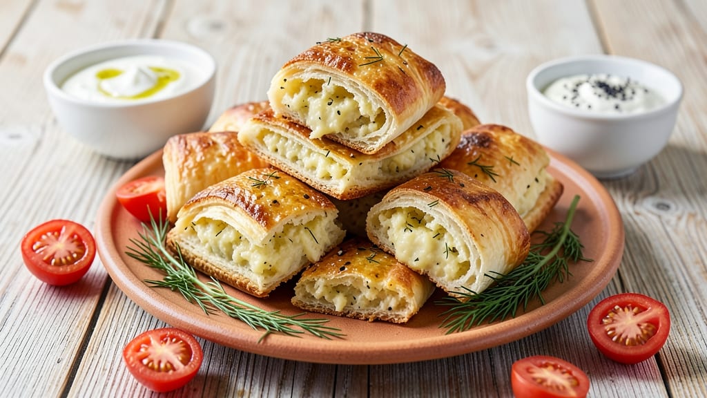 Armenian Potato Piroshki Recipe: Crispy-Crusted Bites Filled With Herbed Cheese