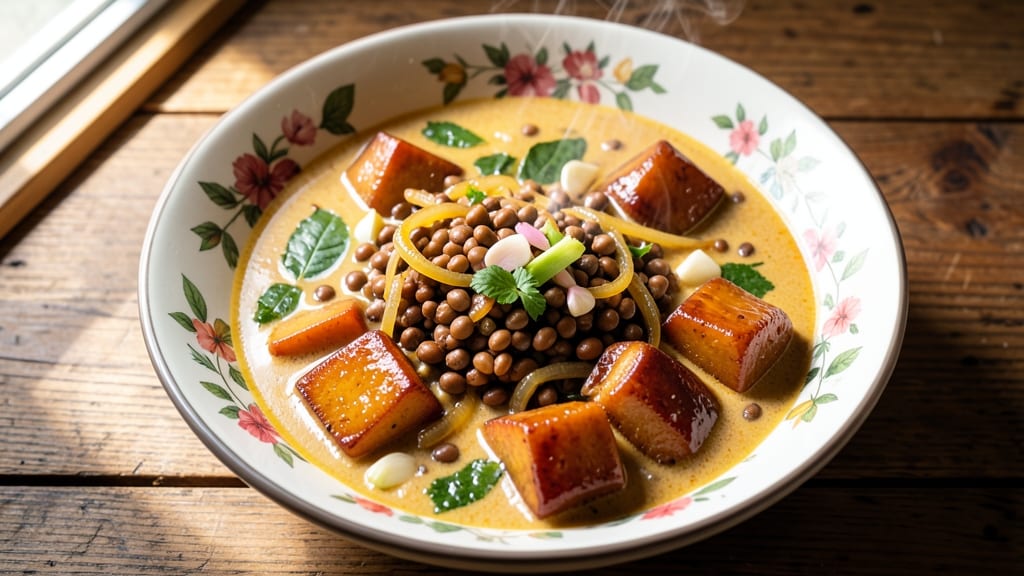 Amy's Thai Curry Sweet Potato Lentil Soup Recipe: Spiced Harmony in One Pot