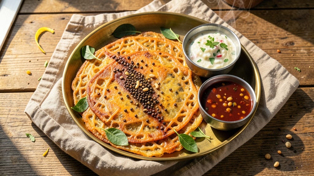 Sweet Potato Dosa Recipe: Crispy Layers with Spiced Sweet Potato Filling