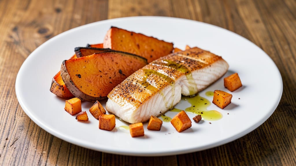 Whitefish and Sweet Potato Recipe: Crispy Roasted Crunch With Flaky Fish
