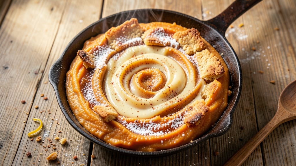 Sweet Potato Cobbler Recipe with Canned Yams: Spiced Topping Crunch Over Silky Custard
