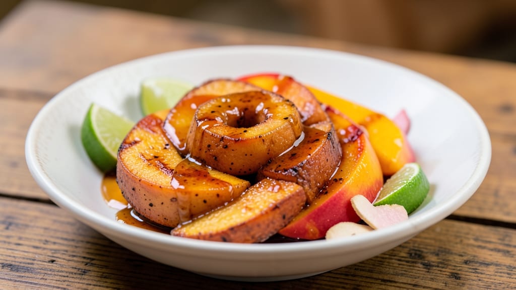 Sweet Potato And Mango Recipe: Tropical Caramelized Glaze With Crispy Edges