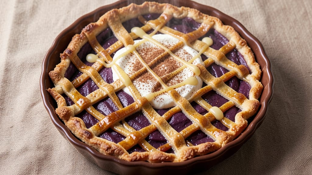 Stokes Purple Sweet Potato Pie Recipe: Velvety Spice-Infused Filling with Crispy Celery Crown