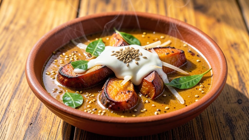 Sweet Potato Kerala Recipe: Spiced Coconut Curry With Tender Roots