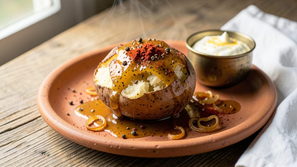 Baked Potato Recipe Indian Style: Smoky Cumin and Turmeric Spiced Delight