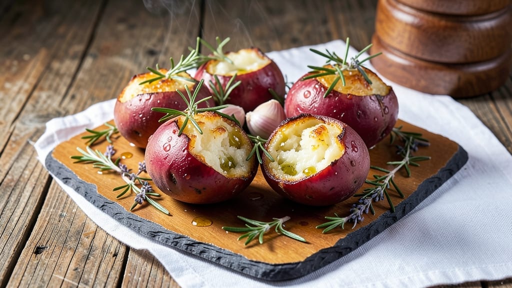 Baked Whole Red Potato Recipe: Herb-Infused Crispy Skin and Fluffy Hearts