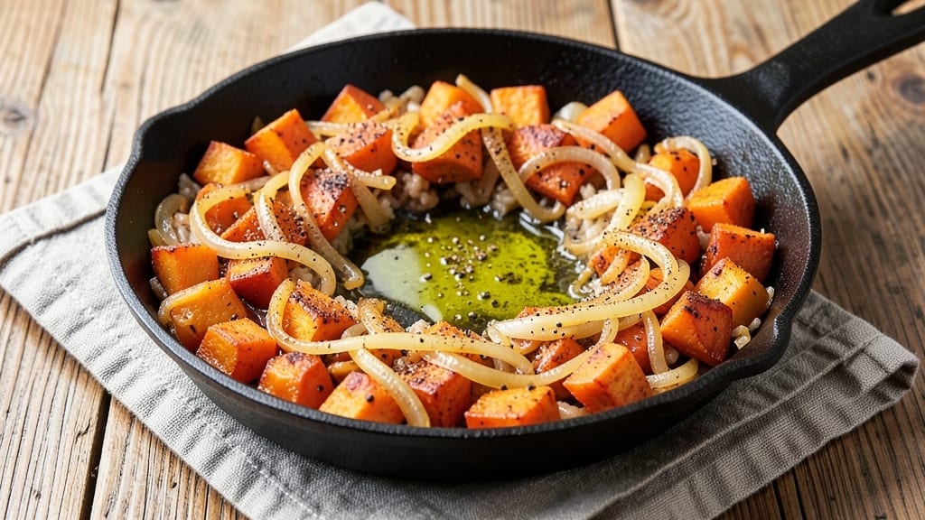 Sweet Potato Hash Recipe Skillet: Smoky Crispy Edges Meet Savory Sweetness