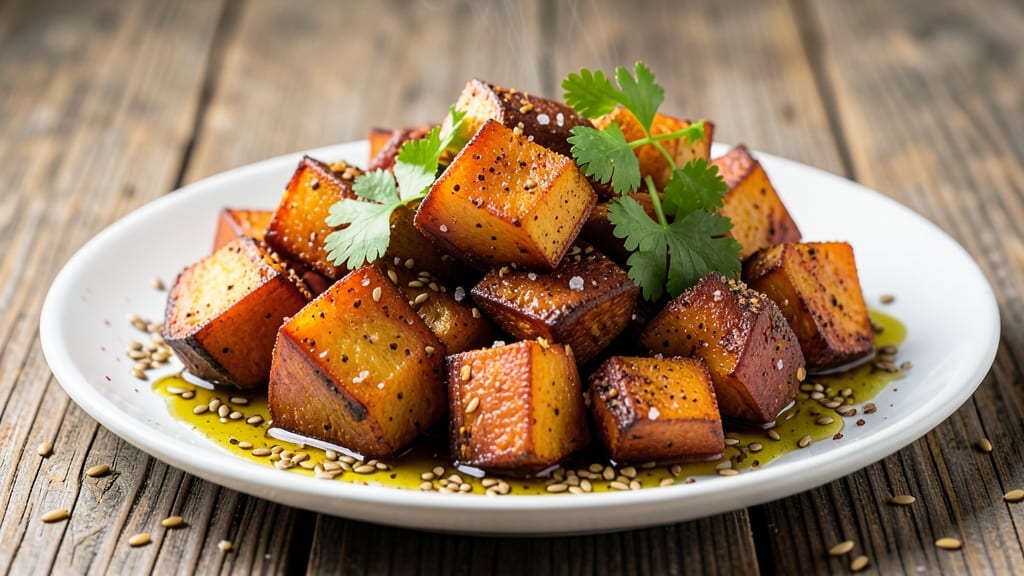 Argentinian Sweet Potato Recipe: Crispy-Skinned, Spiced with Chimichurri Zing