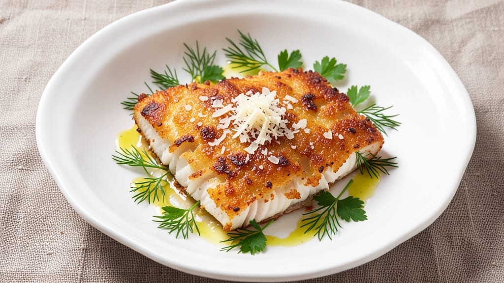 Baked Potato Crusted Cod Recipe: Crispy Exterior, Flaky Fish Inside