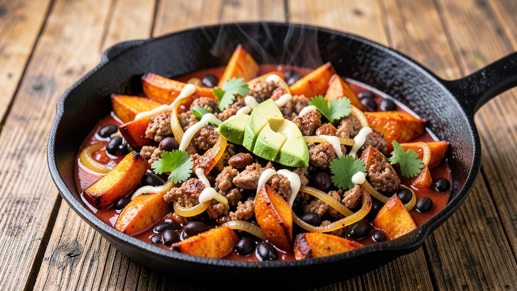 Sweet Potato Taco Skillet Recipe: Crispy Edges and Smoky Spice Harmony