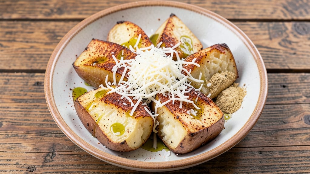 Baked Potato Quarters Recipe: Smoky Paprika Crunch With Cheesy Pull-Apart Magic