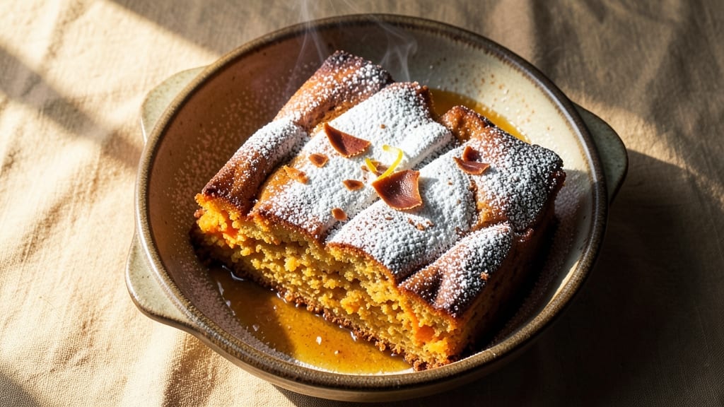Sweet Potato and Brown Butter Snacking Cake Recipe: Warm Spice Crunch With Gooey Centers