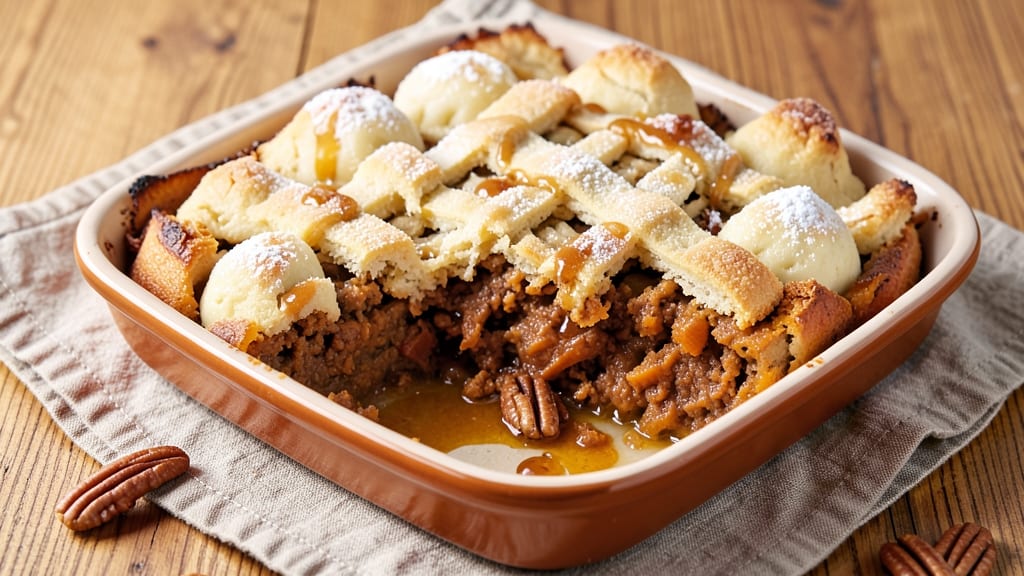 Alcenia's Sweet Potato Cobbler Recipe: Celery Crown Crunch Over Spiced Vanilla Bliss