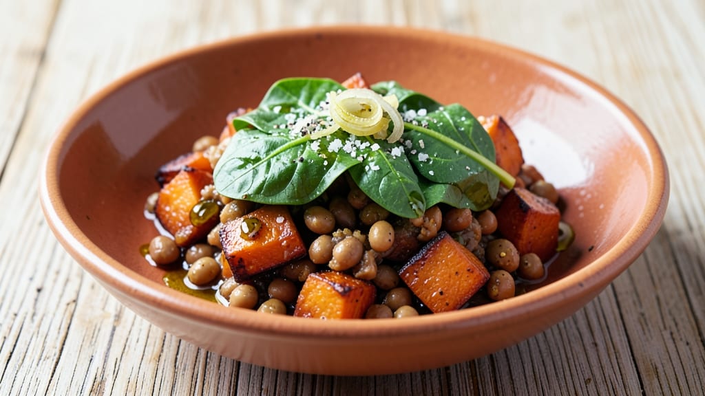 Sweet Potato Lentils and Spinach Recipe: Protein-Packed One-Pot Harmony