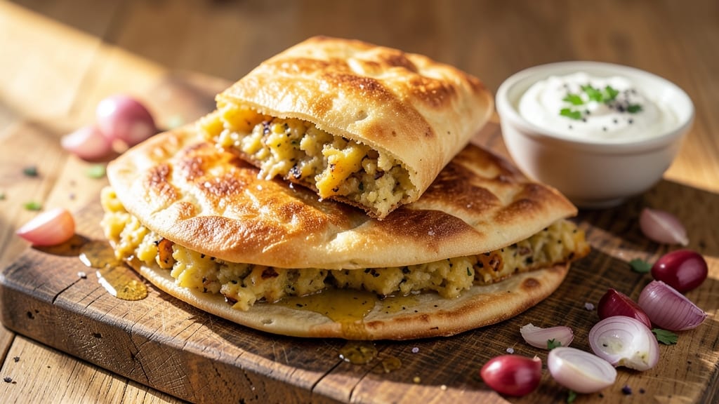 Aloo Paratha Potato Recipe: Flaky Layers With Spiced Potato Filling