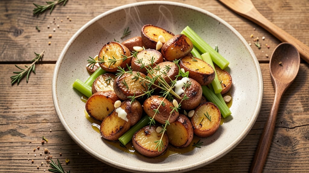 Alison Roman Potato Recipe: Crispy Celery Crown Over Creamy Herb-Crusted Bites