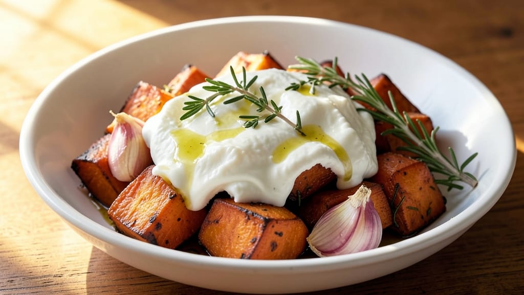 Sweet Potato and Mozzarella Recipe: Caramelized Sweetness Meets Stringy Cheese Pull