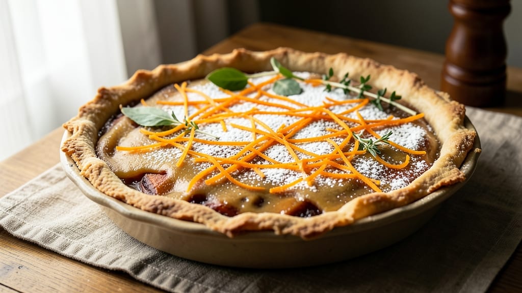 Sweet Potato Pie Recipe With Orange Zest: Citrus-Kissed Crust and Velvety Spice Harmony
