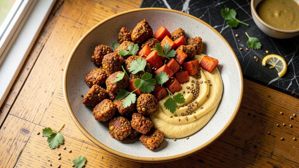 Sweet Potato and Chickpea Falafel Recipe: Crispy Crunch Meets Hearty Veggie Bites