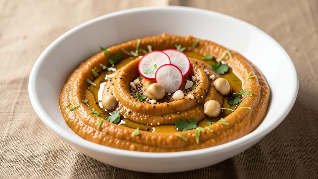 Sweet Potato Hummus Recipe Without Tahini: Roasted Sweetness Meets Creamy Chickpea Bliss