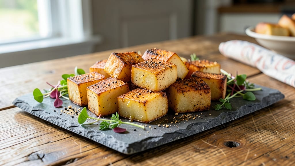 Baked Potato Squares Recipe: One-Pan Crispy Edges, Creamy Hearts