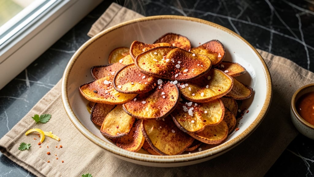 Air Fried Sweet Potato Chips Recipe: Ultra-Crispy in 15 Minutes