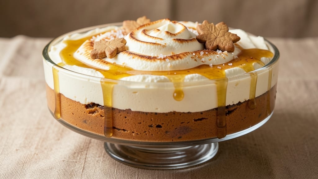 Sweet Potato Maple Layered Cheesecake Recipe: Warm Spice and Gooey Caramel Swirls