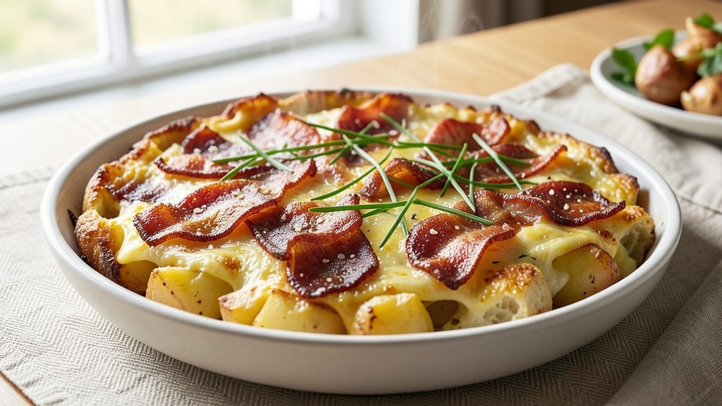 Bacon and Potato Frittata Recipe: Crispy Edges, Fluffy Centers, One-Pan Magic
