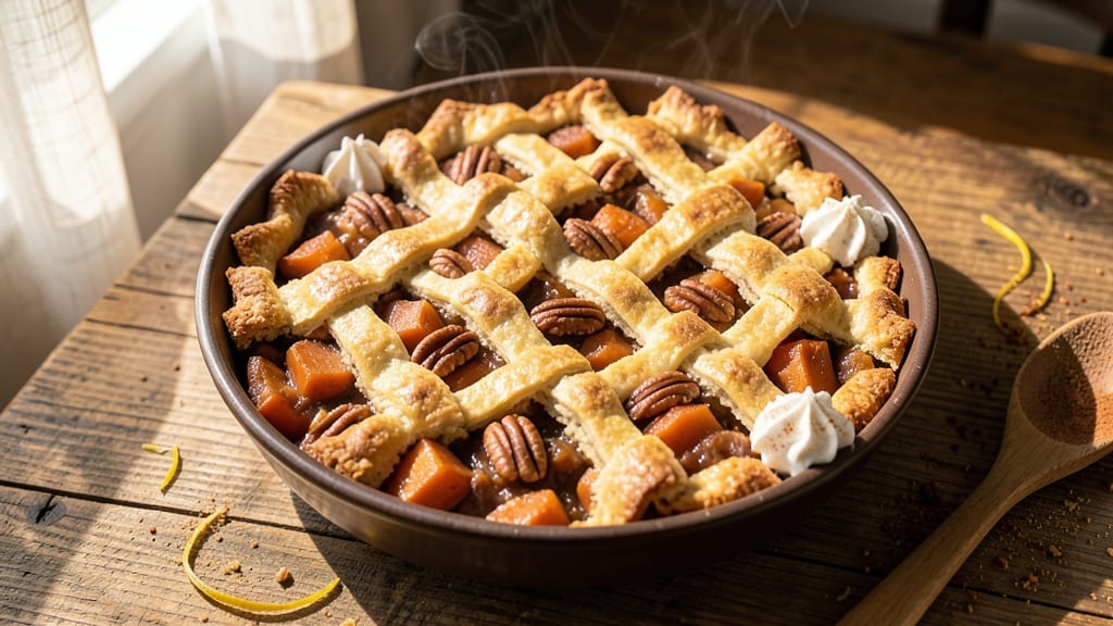 Sweet Potato Pecan Cobbler Recipe: Buttery Crust Meets Spiced Filling Bliss
