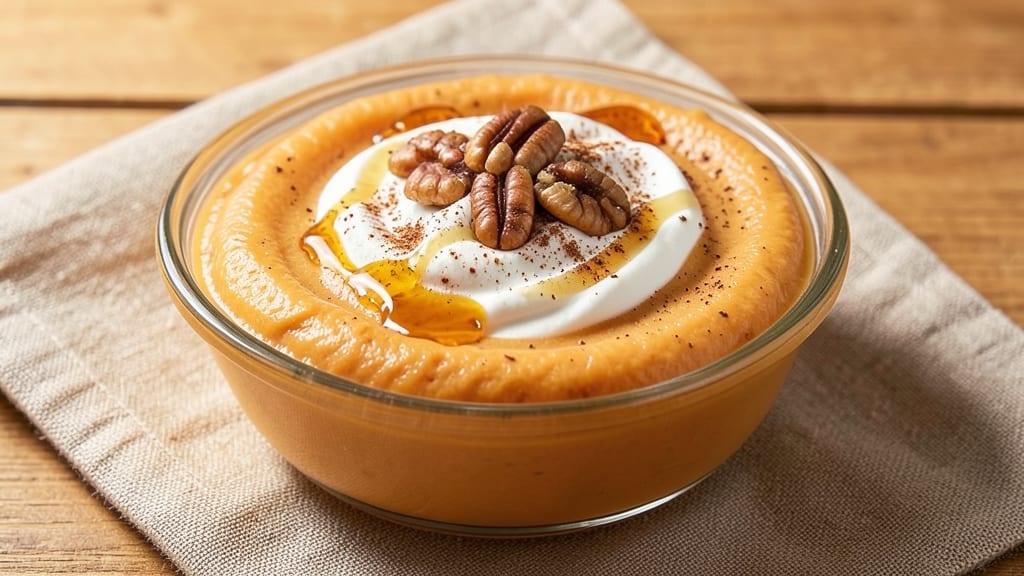 Sweet Potato Curd Recipe: Nutmeg-Kissed Crisp Crown Over Velvety Swirl