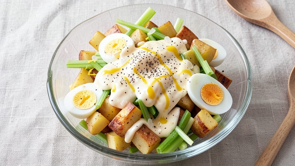All-American Potato Salad Recipe: Bold Celery Crunch and Mustard-Kissed Creaminess