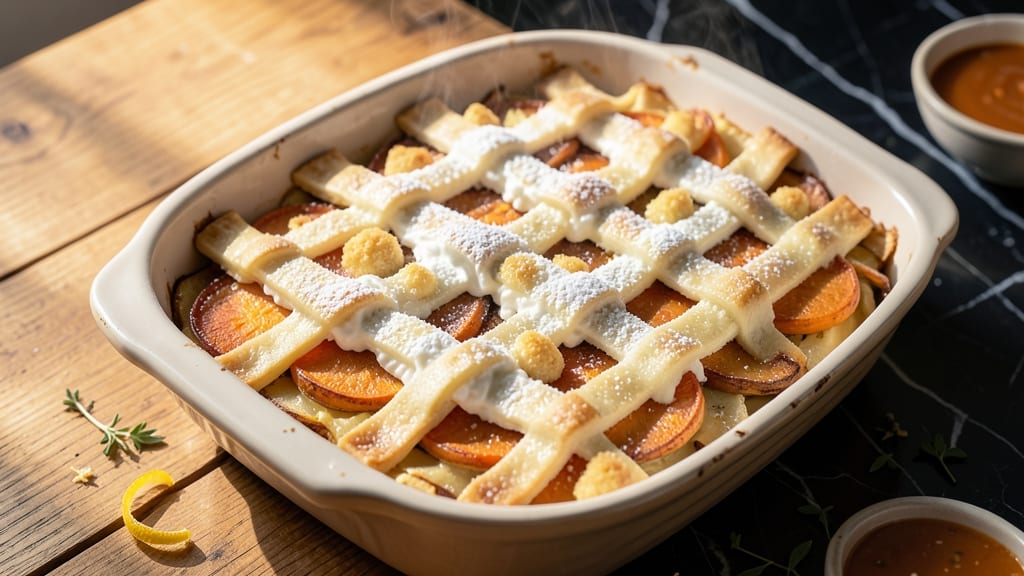 Sweet Potato Puff Casserole Recipe: Pillowy Dumplings With Caramelized Sweetness