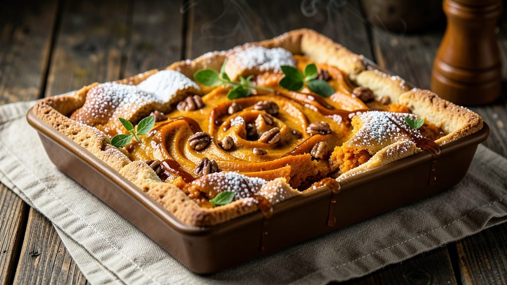 Sweet Potato Cobbler Bars Recipe: Nutmeg-Kissed Crust With Gooey Caramelized Centers