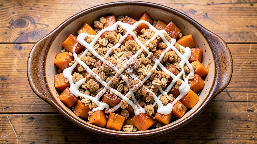 Sweet Potato Casserole Crumble Recipe: Baked-In Crunch Meets Velvety Spice Harmony
