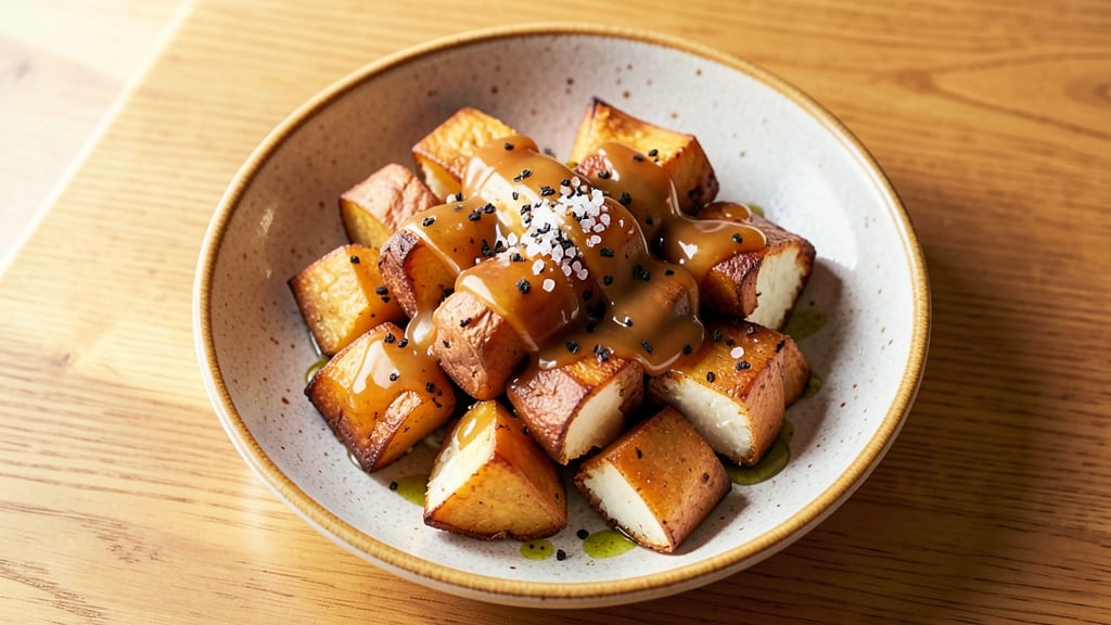 White Flesh Sweet Potato Recipe: Buttery Roasted with Honey-Glazed Caramelization