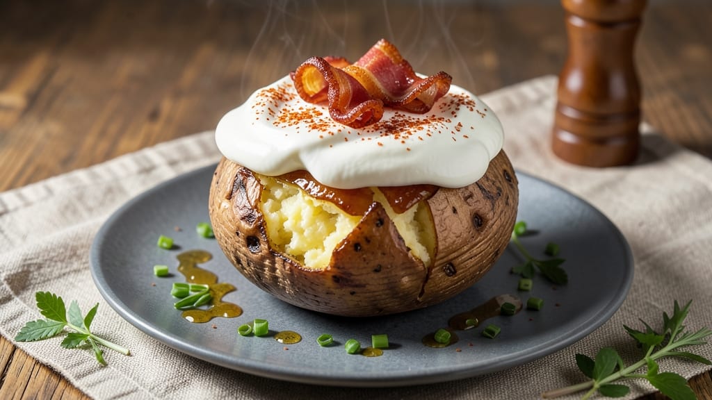 5 Star Baked Potato Recipe: Buttery Fluff Meets Smoky Paprika Crunch