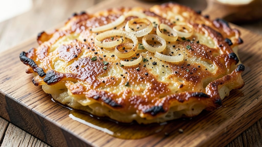 Bavarian Potato Pancake Recipe: Golden Crunch and Spiced Potato Heart