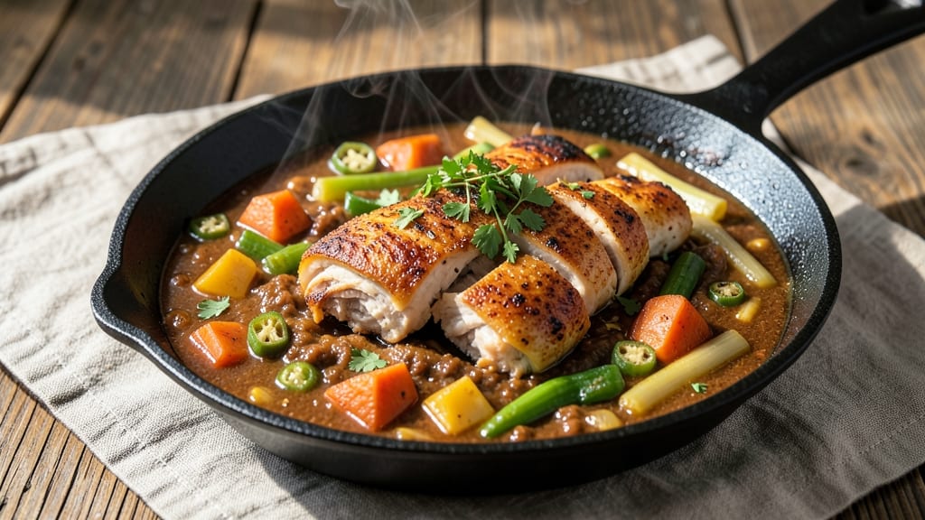 Sweet Potato Gumbo Recipe: Smoky Okra-Thickened Bowl of Deep Flavor