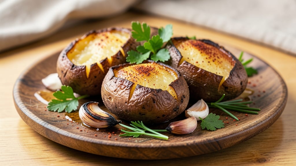 Barbeque Nation Crispy Potato Recipe: Smoky Paprika Crunch Over Creamy Garlic Herb Swirl