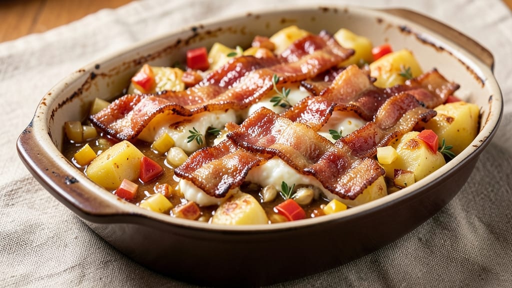 Bacon Potato Crock Pot Recipe: Smoky-Sweet Layers That Simmer to Perfection