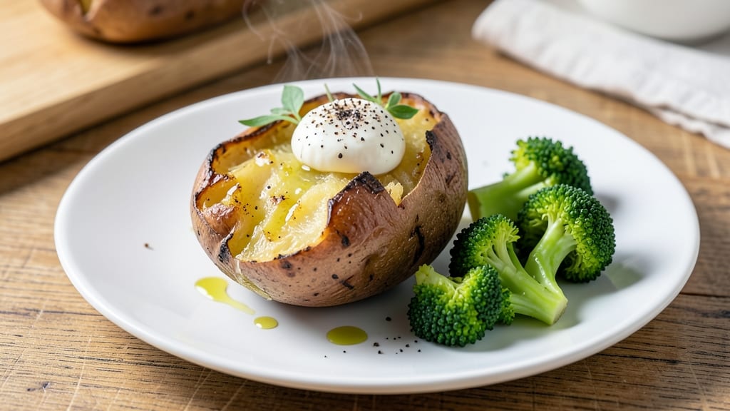 Baked Potato Recipe for Weight Loss: Lightened-Up Crispy Skin and Fluffy Hearts