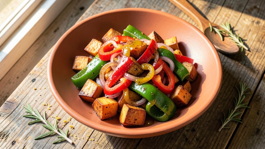 Sweet Potato and Bell Pepper Recipe: Smoky Roasted Trio With Charred Edges