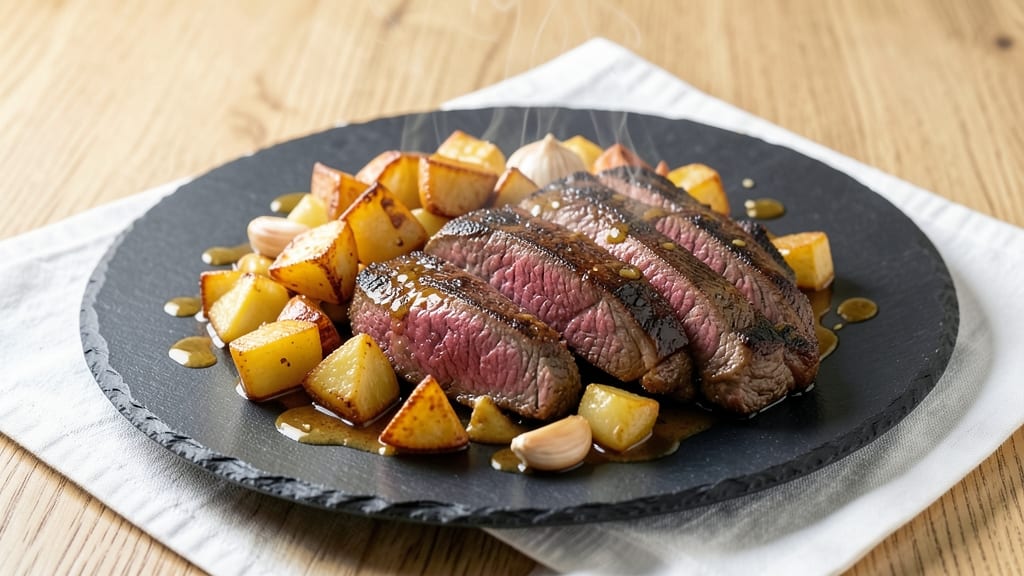 Steak And Potato Stir Fry Recipe: Wok-Seared Steak With Crispy Potato Bites